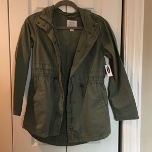 Brand new army green jacket